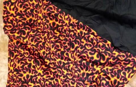 Flame Professionally made Motorbike cover for bike similar to VN900