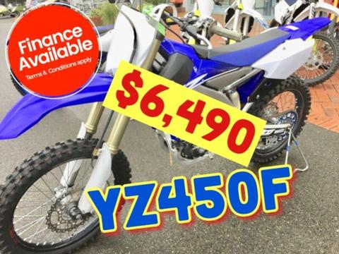 Bargain Yamaha YZ450f 13HRs