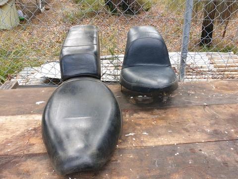 HARLEY DAVIDSON SEAT ONLY THE DUAL SEAT LEFT $80