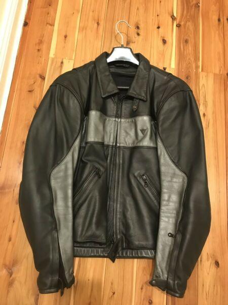 Dianese leather motorcycle jacket (56-large)
