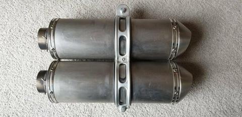 2013 DUCATI STREETFIGHTER STOCK EXHAUST PIPES ZDM-A65