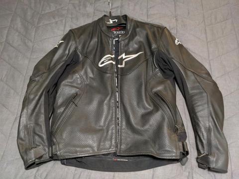 Alpinestars Indy Leather Motorcycle Jacket