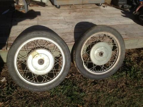 BMW Motorcycle Early wheels