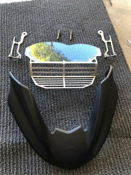 BMW R1200GS 2007 headlight and oil cooler protector
