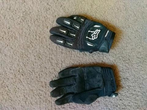 Kids motorcycle gloves