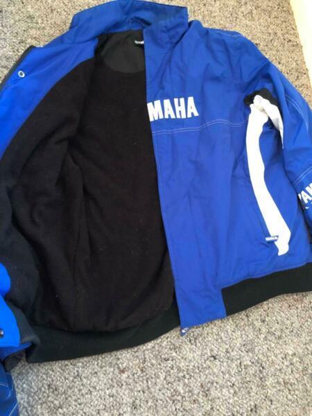 Yamaha racing motorcycle jacket