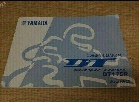 Yamaha DT175 '01 Owners Handbook