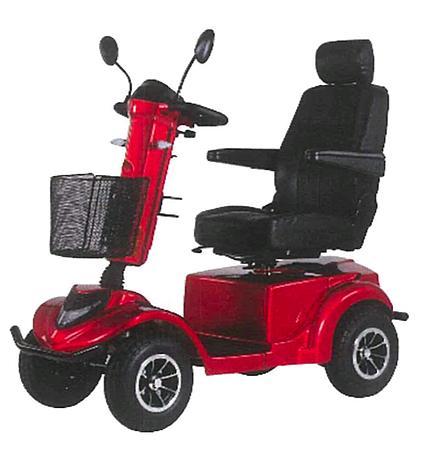 New Mobility Scooter BT-405 attach golf bag & use as a Golf cart