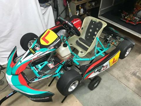 Formula K 900 MonsterJunior Kart (Cadet), hardly used and never raced