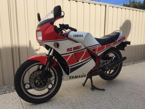 For Sale is my Yamaha RZ 350R. Red / White