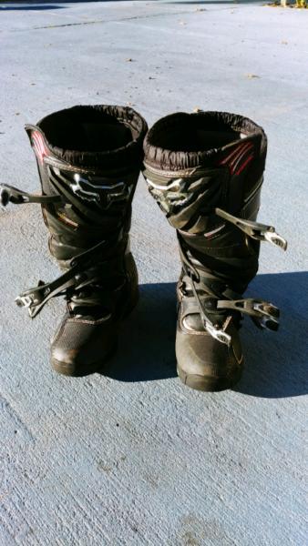 Fox Comp 5 Motocross boots US 10 EU 44