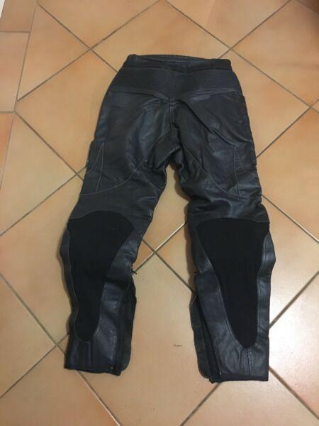 Akito Race Grade Leather Motorcycle Trousers