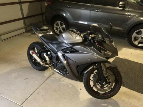 Yamaha r3 2016 for sale low kms