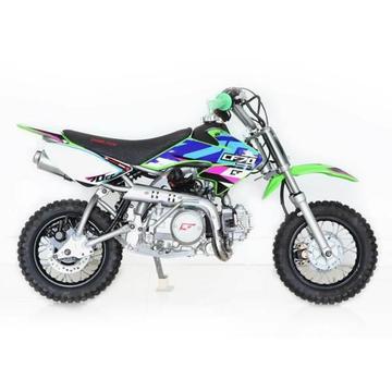 Crossfire CF70 70cc Dirt Bike Semi-Auto Motorbike - Same Size as