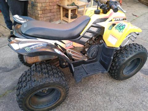 90cc hornet. Don't know the year of make