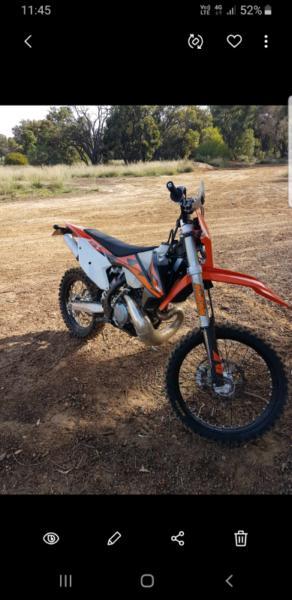 2018 KTM 250EXC TPI only done 600kms