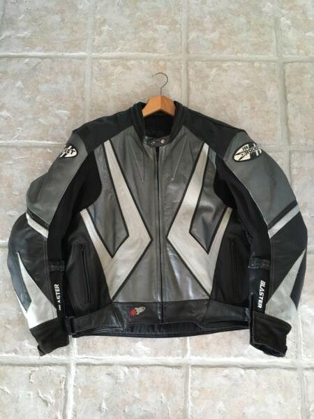 Joe Rocket Master Blaster Leather Men's Motorcycle Jacket