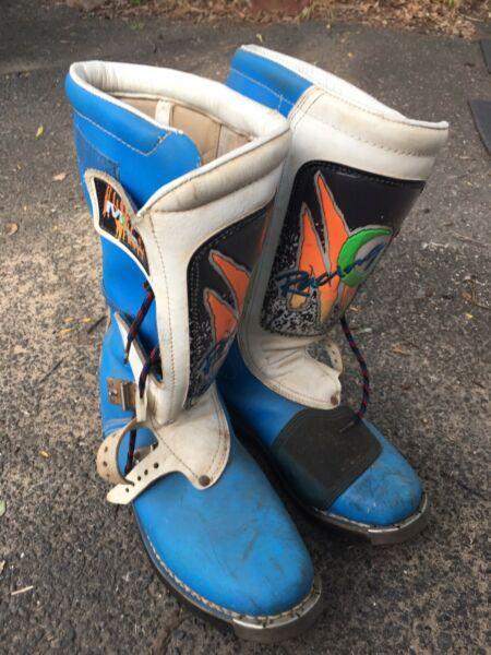 Motorcycle boots, size 10