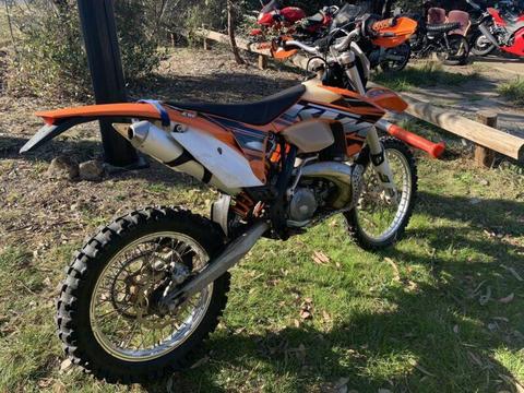 2012 KTM 250exc Registered