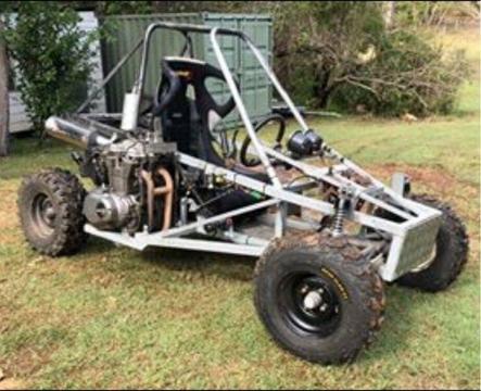 SIDEWINDER (Edge Products) Off Road Buggy. 2006 GS500f engine