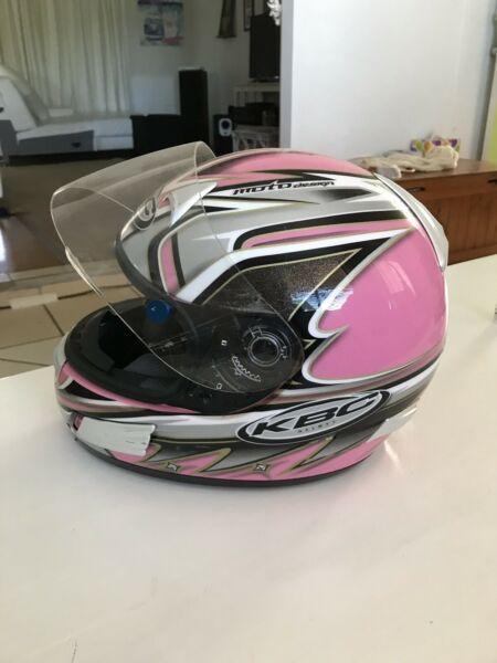 kbc motor bike helmet as new
