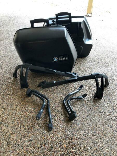 BMW R1100S genuine panniers and all mounting brackets