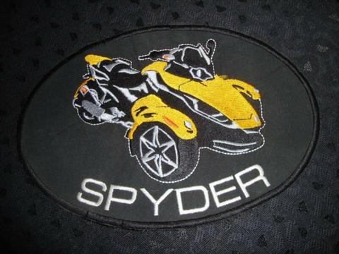 Can Am Spyder embroidered patch (large)