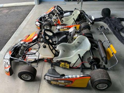 2 x Go Karts ready to race or have fun