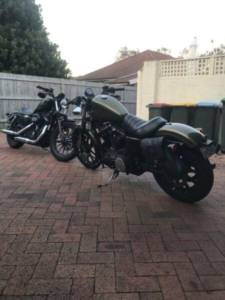 For sale 2010 and 2016 Harley Davidson iron883