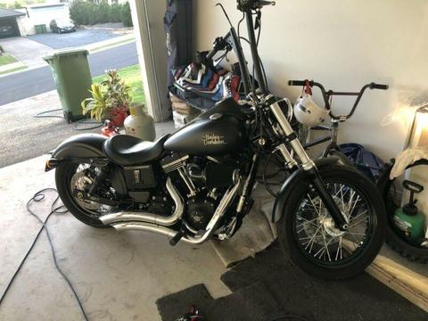 Harley street bob 2013