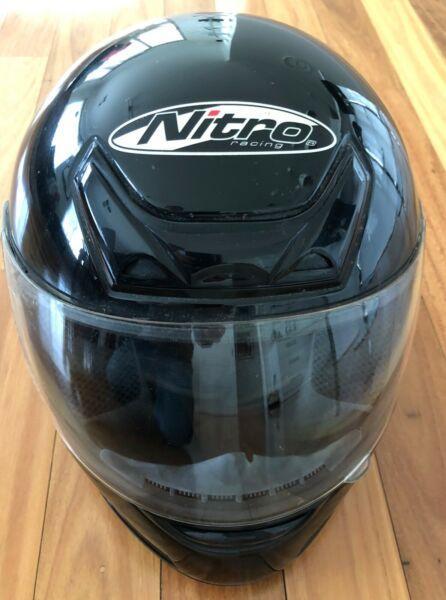 Nitro Racing N311-V Black Helmet for Motorcycle