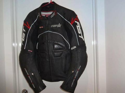 RST Leather Motorcycle Jacket