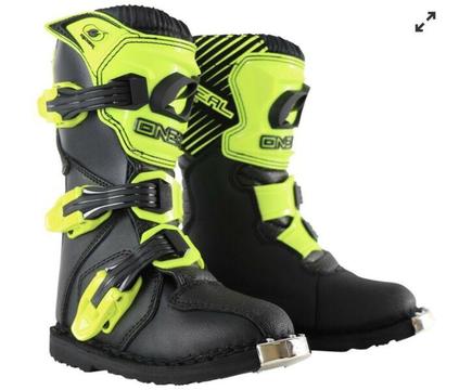 Wanted kids size 5 motocross boots