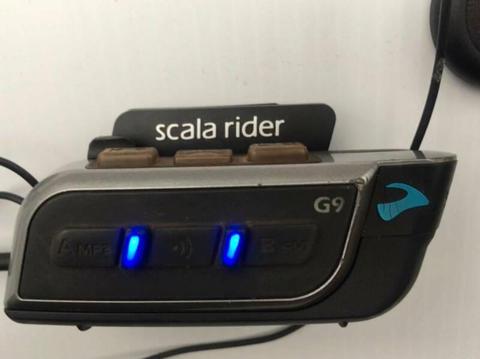 Bluetooth Rider Communication Scala Rider G9 (audio kit)