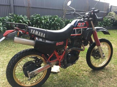 Yamaha XT600 - vintage dual sport