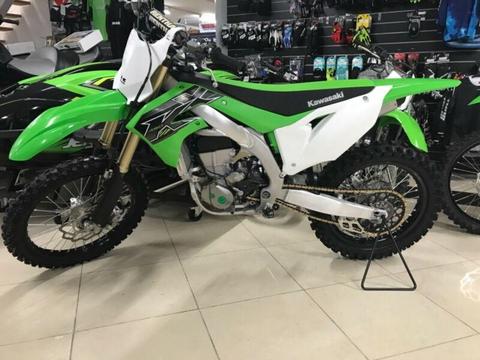 2019 Kawasaki KX450 with only 8 hours. Easy finance available