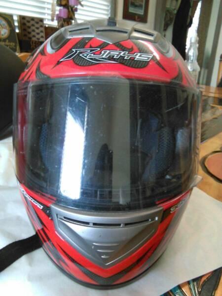 full face motor cycle helmet