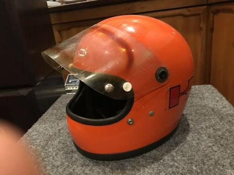 1970 BELL STAR motorbike helmet. USA