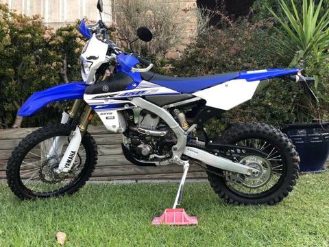2016 Yamaha WR450F only 704 km with 10 months rego