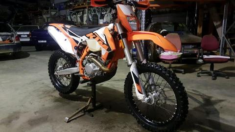 Ktm 500 exc 2016 only done 30 hours free delivery melb syd bris a