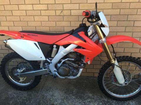 2006 crf250 registerable