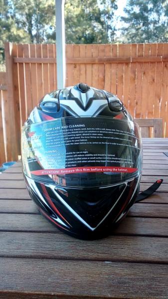Torque Motorcycle Helmet Never used