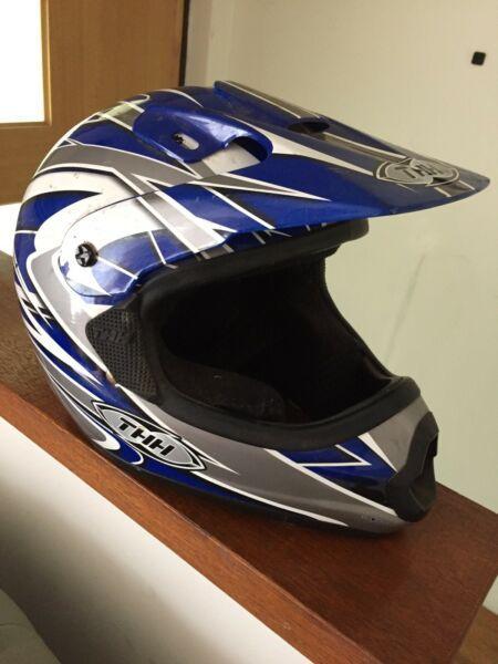 Motorbike helmet sized medium