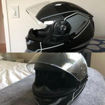 Full Face Motor Cycle Helmet - Never used