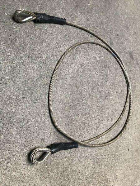 Stainless steel security cable
