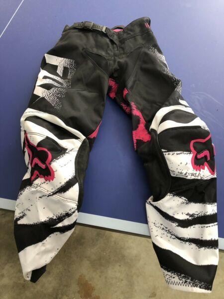 Motocross pants, FOX , kids size 24