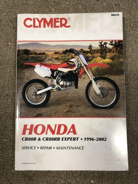 Clymer Service Manual Honda CR80 1996 - 2002