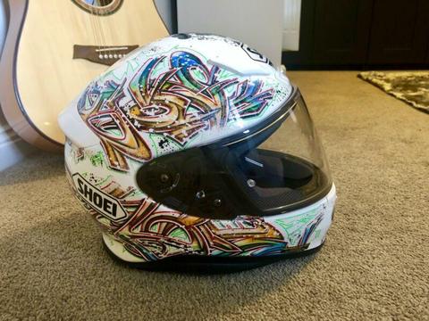 New RARE Shoei Helmet NXR Graffiti Small