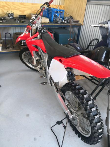 CRF 450R 08 Swaps for 250 2 stroke