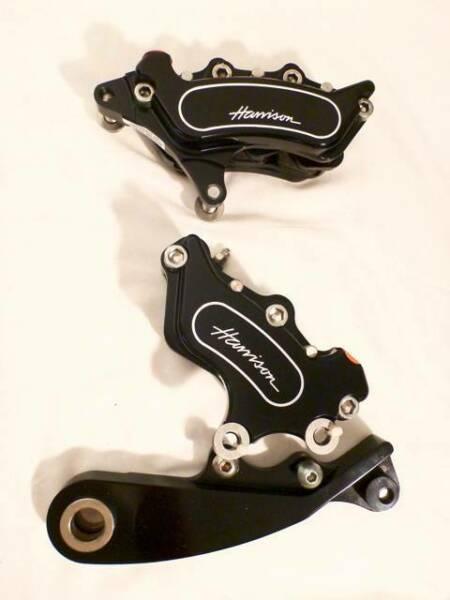 Harley Brakes Harrison Billet Signature for Softail or Dyna